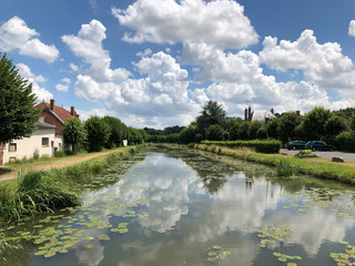 Fototapeta premium Loire in Mennetou-sur-Cher, Centre-Val de Loire, Frankreic