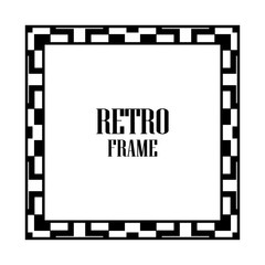 Obraz premium Art deco frame