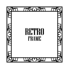 Art deco frame