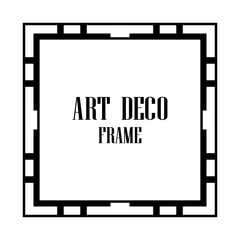 Art deco frame