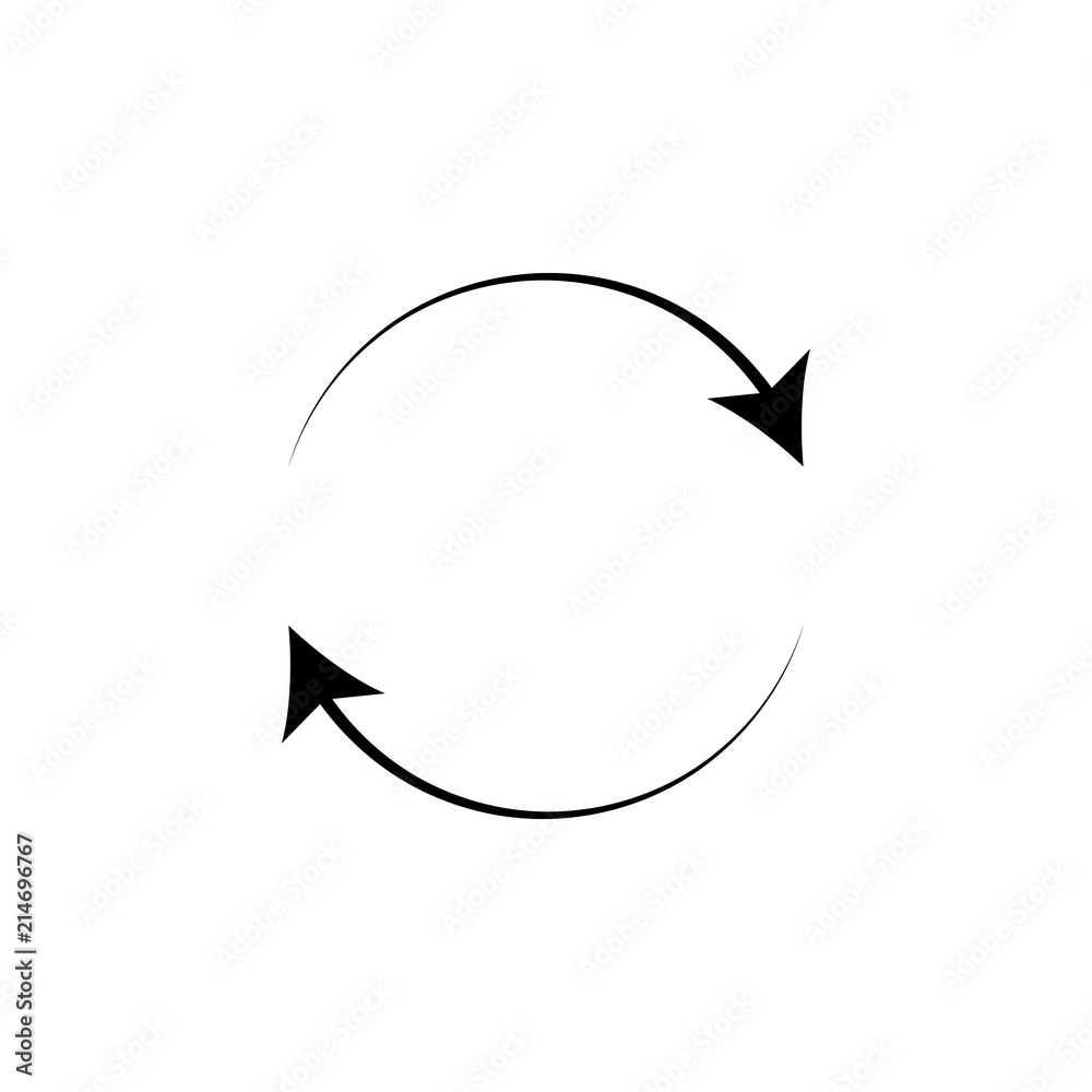 Poster refresh sign icon. element of web icon for mobile concept and web apps. glyph refresh sign icon can 