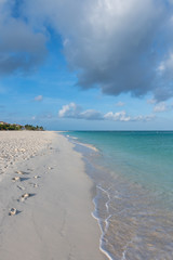 Aruba view of Eagle Beach