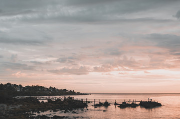 atardecer
