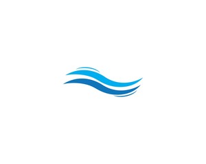 Water wave Logo Template