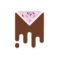 Mail logo. Letter Icon. envelope and post symbol. Vector eps 08.