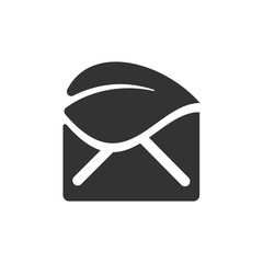 Mail logo. Letter Icon. envelope and post symbol. Vector eps 08.