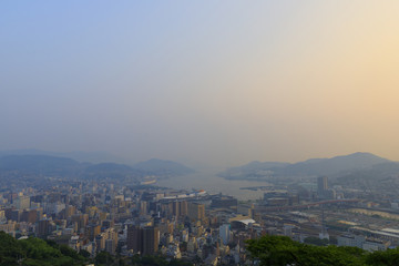 長崎の夕焼け
