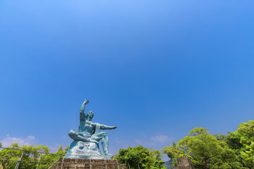 Obraz premium 長崎平和公園の風景