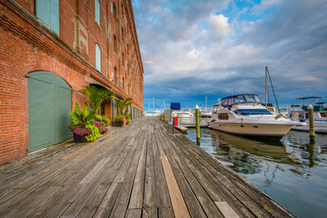 Henderson's Wharf, in Fells Point, Baltimore, Maryland