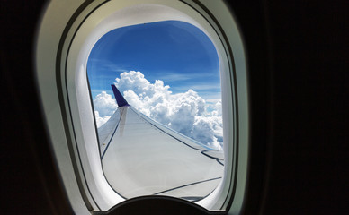 on the flight