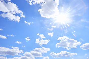 The sun on the hottest day in Japan