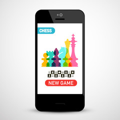 Chess Game App on Phone