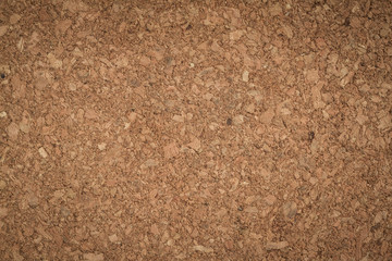 Cork board wood texture surface close up for wooden cork graphic background banner