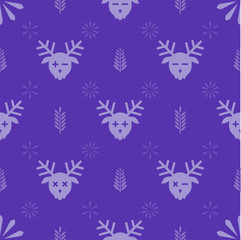 Obraz premium Deer pattern No.8
