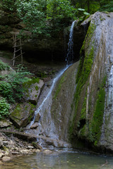 Big Kaverzinskiy waterfall, Goryachiy Klyuch
