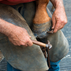 blacksmith at work