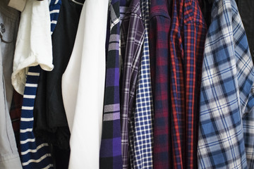 Clothes In The Wardrobe