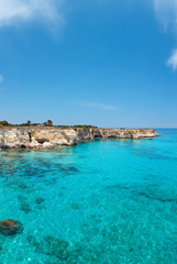 Faraglioni at Torre Sant Andrea, Italy
