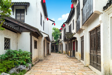 Fototapeta na wymiar Chinese historical customs town