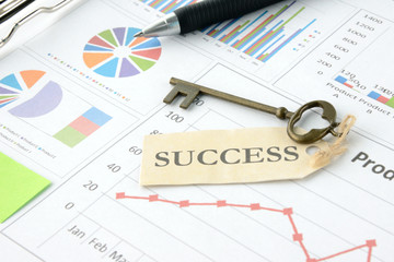 Fototapeta premium 成功の鍵