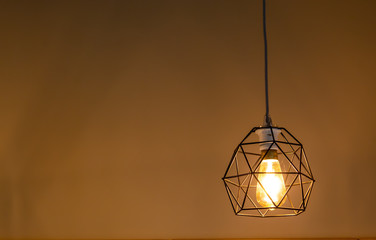 Round light bulbs for illumination at night.