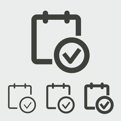 Survey vector icon.