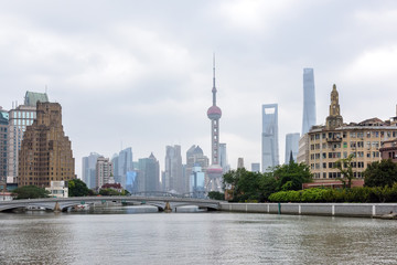  Urban scenery in Shanghai, China