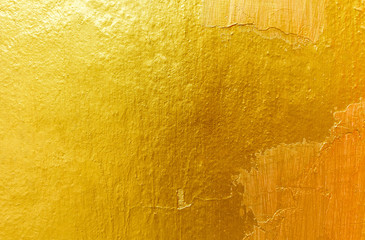 Gold background or texture and gradients shadow, design pattern art work.