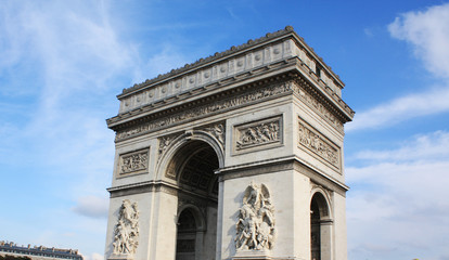 Fototapeta na wymiar triumphal arch paris