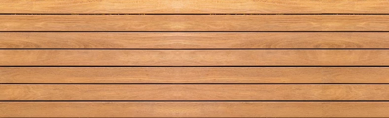  Panorama van vintage bruin houten muurpatroon en naadloze achtergrond © torsakarin