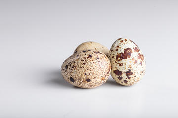 Obraz premium organic quail bird eggs