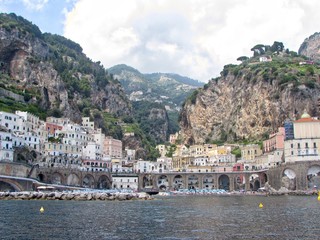 Fototapeta na wymiar Amalfi, Italy July 2018