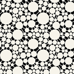 abstract seamless geometric vector circle pattern