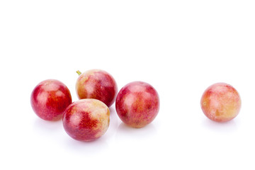 Grape bobbies isolated
