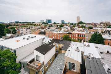 View of Federal Hill, in Baltimore, Maryland