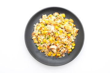 fried rice with chicken