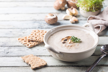 Mushroom cream soup