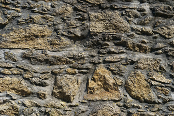 A piece of the wall in the portuguese town