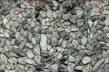 small gray natural stones for background