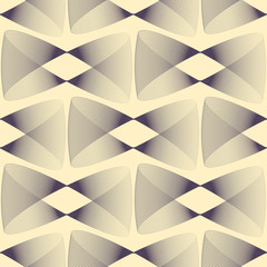 seamless tile with abstract linear pattern in retro sepia shades