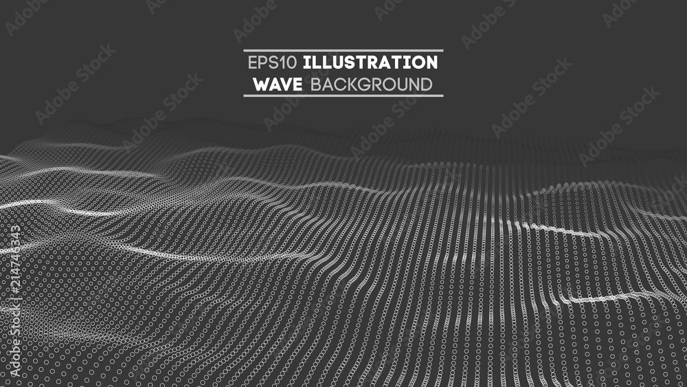 Poster data technology abstract futuristic illustration . low poly shape with connecting dots and lines on 