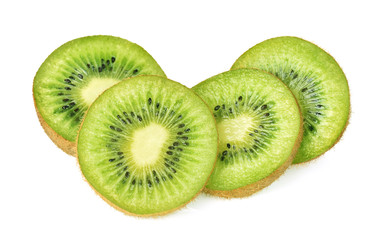 Fototapeta premium kiwi isolated on white background