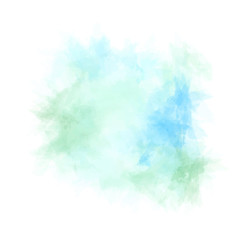 Colorful spot, watercolor abstract hand painted background