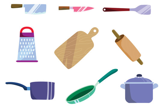 Kitchen Tools Vector set
