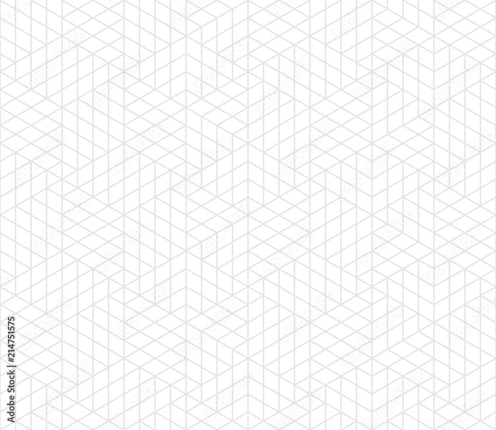 Poster Geometric lines pattern on vector Bauhaus trendy modern texture with abstract seamless background