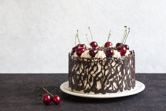 Homemade cake - Black forest