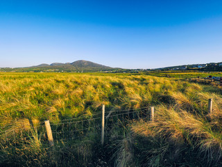 Fototapeta na wymiar sunset of Donegal countryside,Ireland