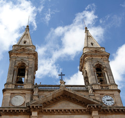 Basilica Church of SS. Cosma e Damiano. Alberobello. Puglia. Italy