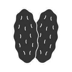 Thymus gland glyph icon