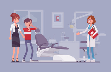 Visit to the dentist